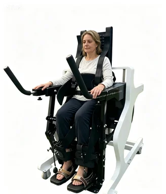 Home-use Rehabilitation Exoskeleton for Knee Support, Helping Patients Adapt Comfortably