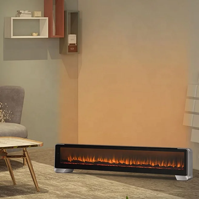 

Wardrobe Skirting Whole House Rapid Heat 3d Fire Fireplace Touch Remote Smart Home Heaters Electrical Heater For Room