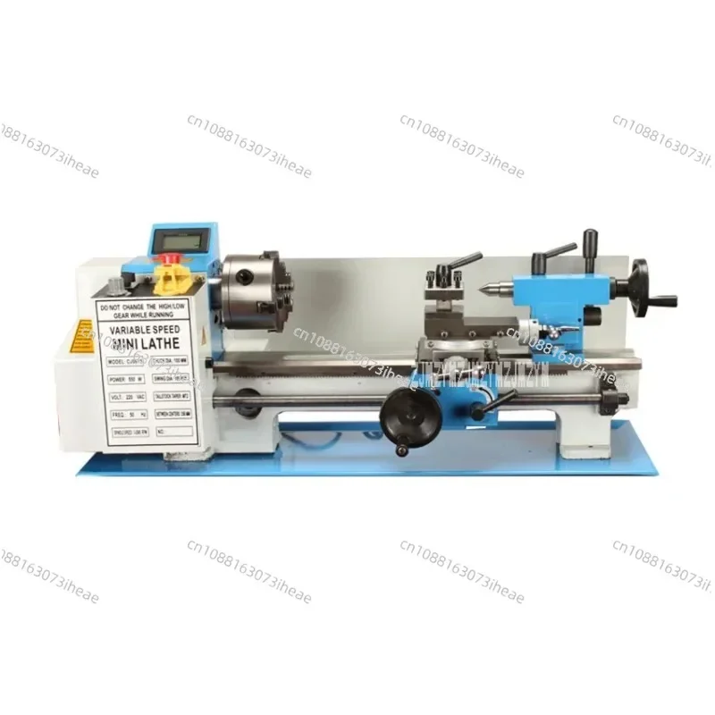 Tour de fraisage à métaux horizontal CQ0618A, Mini Machine d'établi de haute qualité, vitesse Variable domestique, 220V