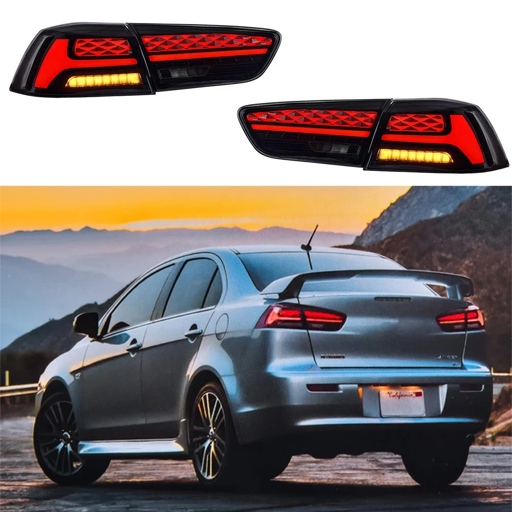 

Car LED Rear Lamp Lights Assembly Fit For Mitsubishi Lancer 2008-2020 Reverse Light Warning Turning Signal Car Accessories