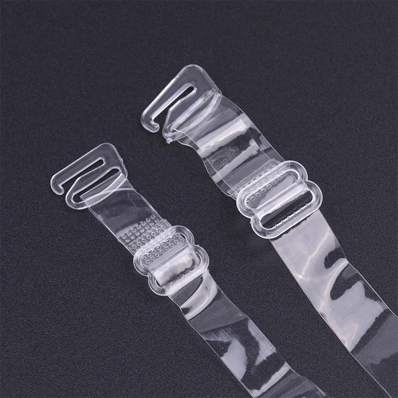 3Pairs Clear Bra Straps Transparent Invisible Detachable Adjustable Shoulder Strap Women\'s Elastic Belt Intimates Accessories