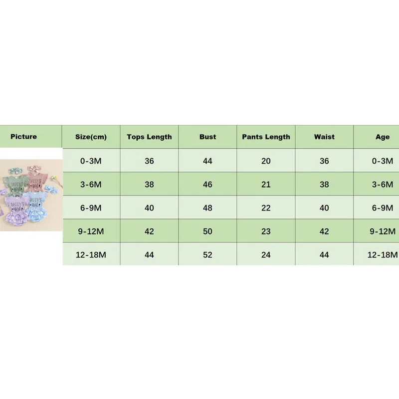 Niemowlęta dziewczynki stroje na dzień ojca napis nadruk kombinezon na muchy z spodenki z motywem kwiatowym i Heaband 3 sztuki komplet letni