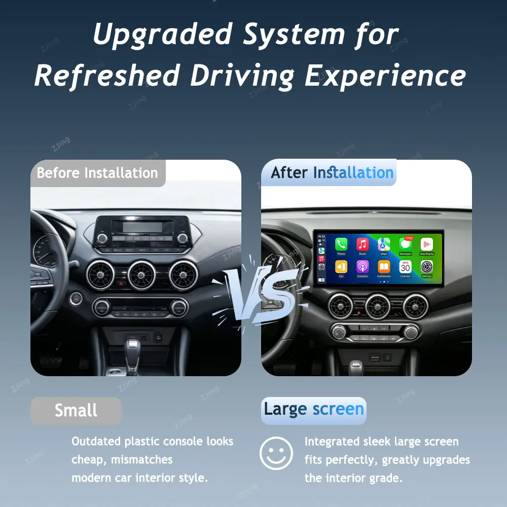 12.3 inch For Nissan Sentra Sylphy 2020-2022 Car Multimedia Player GPS Navi Android 16(OS) 4G Bluetooth Split Screen Accessories