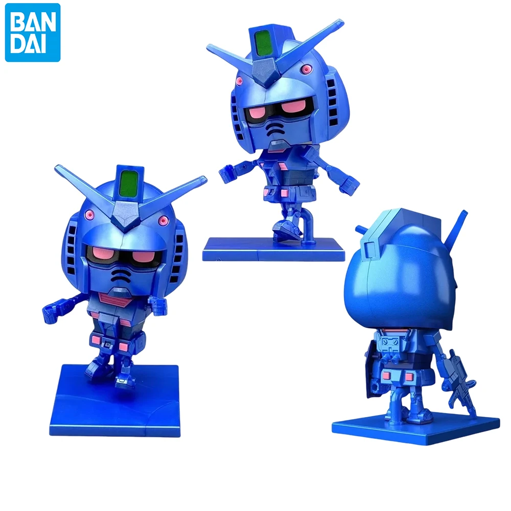 Bandai genuino [GUNPLA-KUN COLOR de imagen del teatro] Gundam Anime figura de acción Robot coleccionable juguetes de modelos de ensamblaje adornos regalo