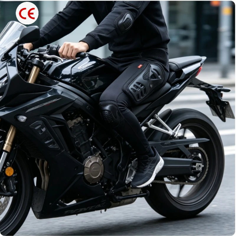 

Men's Motorcycle Pants Motocross Pants Summer Breathable Riding Gear Moto Removable Shock-Absorbing Armor for Knee, Thigh, Hip