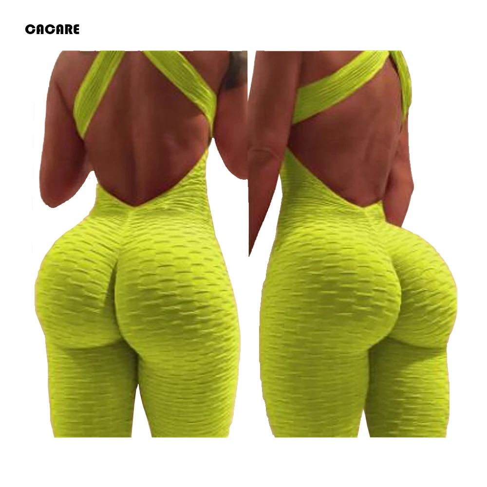 

Anti-Cellulite Full Bodysuit Sport Leggings Women's Hip Lift Jumpsuit Workout Tights Running Yoga Pants High Stretchy F0224