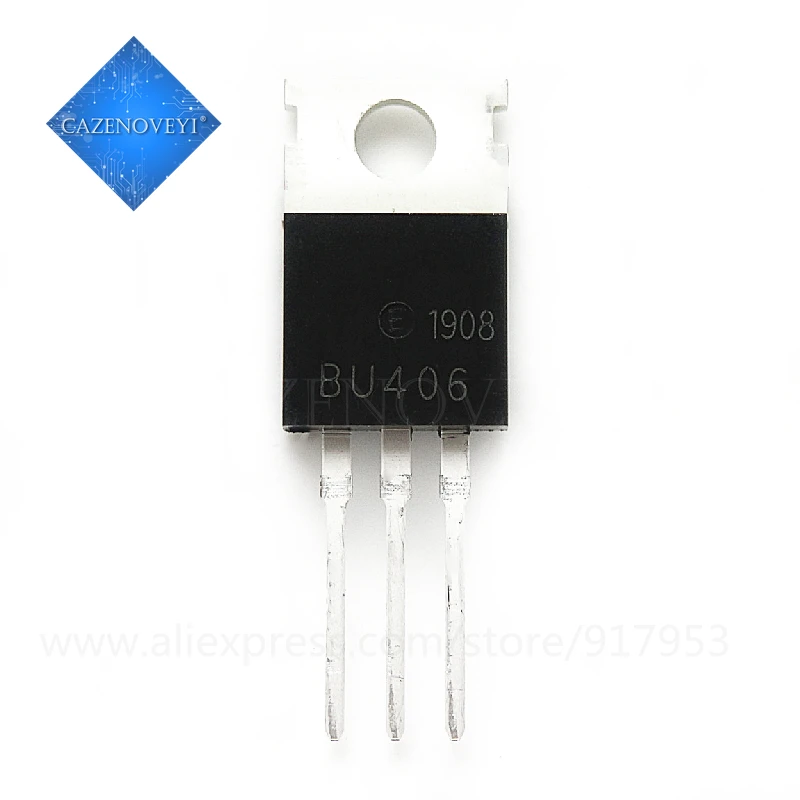 

High quality seller 10pcs/lot BU406TU BU406 TO-220 In Stock