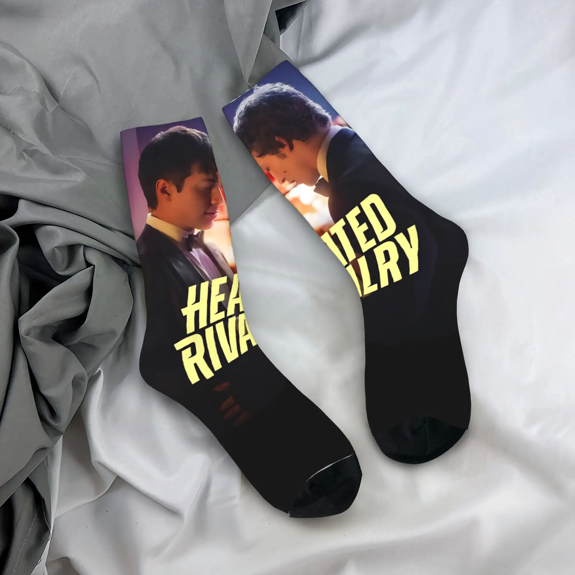 

Забавные мужские носки Happy, носки в стиле хип-хоп с подогревом, канадские спортивные романтические спортивные женские носки, весна-лето, осень-зима