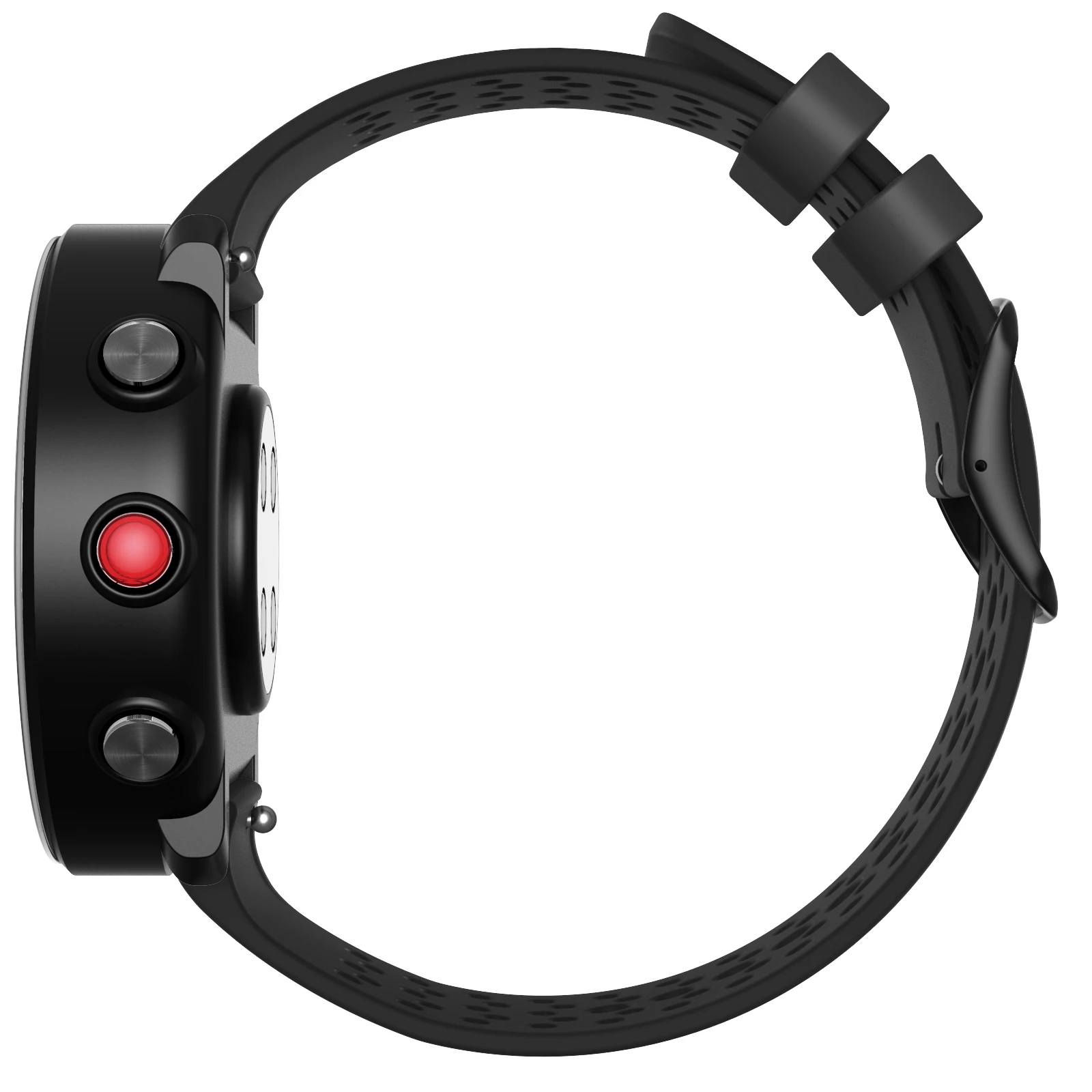 Polar Vantage M Siliconen Band Polsband Vervanging Band Officiële Zilveren Gesp Armband Voor Easyfit Horloge Accessoires