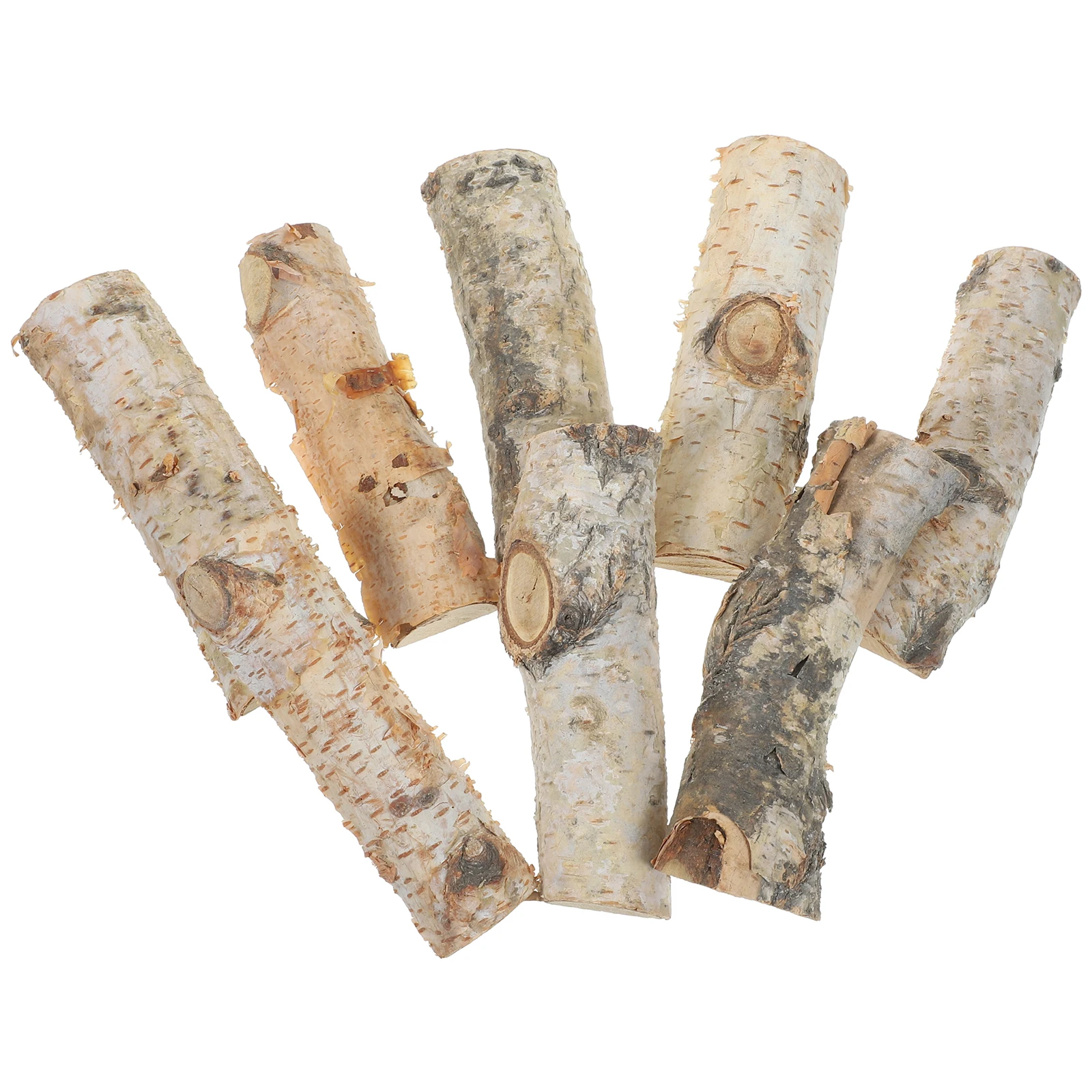 

8Pcs Driftwood Piece fish tank Natural Small Wood Blocks aquarium Log Sticks Wood Pieces DIY Manual Crafts multiuse Photo Props