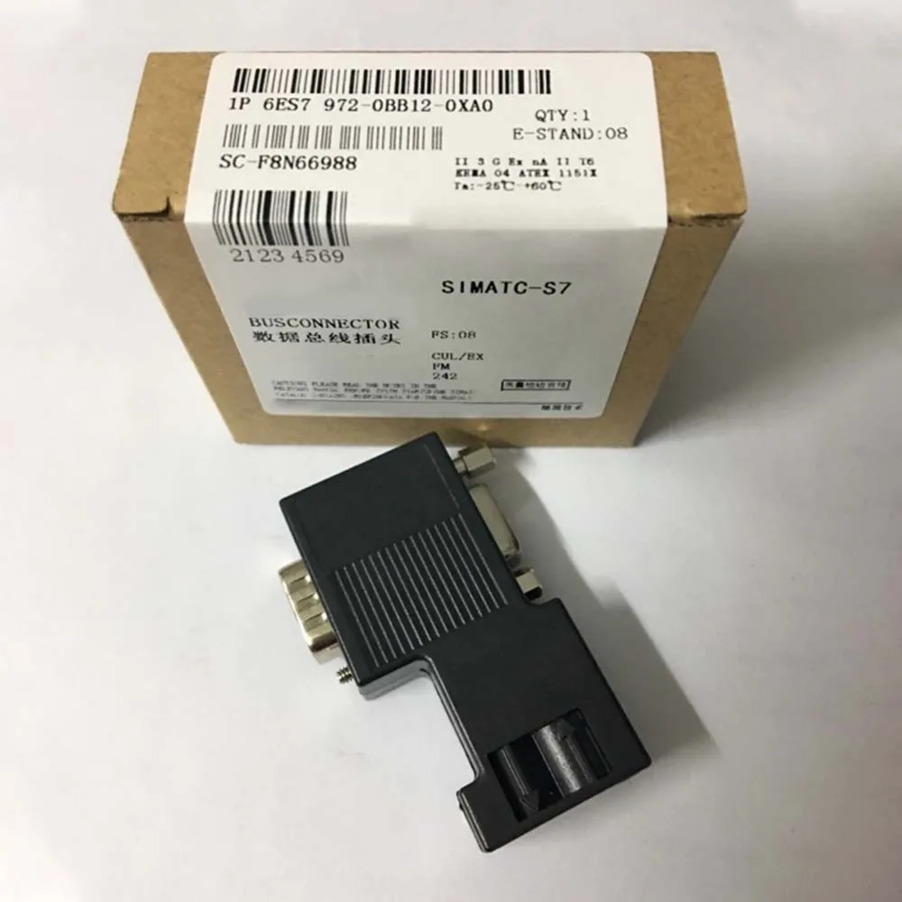 For Siemens 6ES7972-0BB12-0XA0 Connector Module in Box