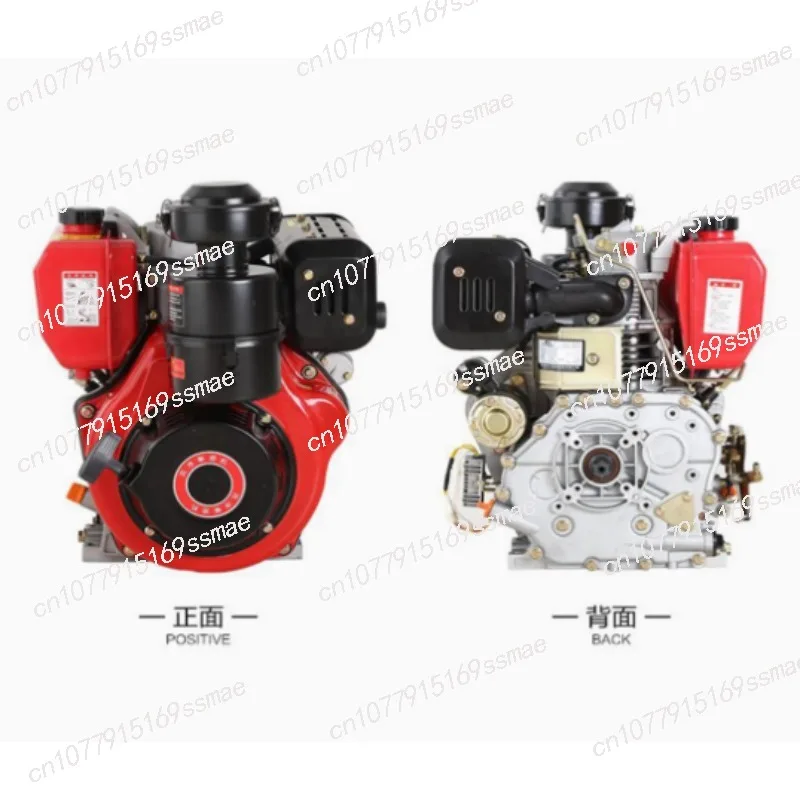 Water Pump Boat Power Threshing Machine Power 168F Air-cooled Diesel Engine Single-cylinder 4 Horsepower Small Diesel Engine