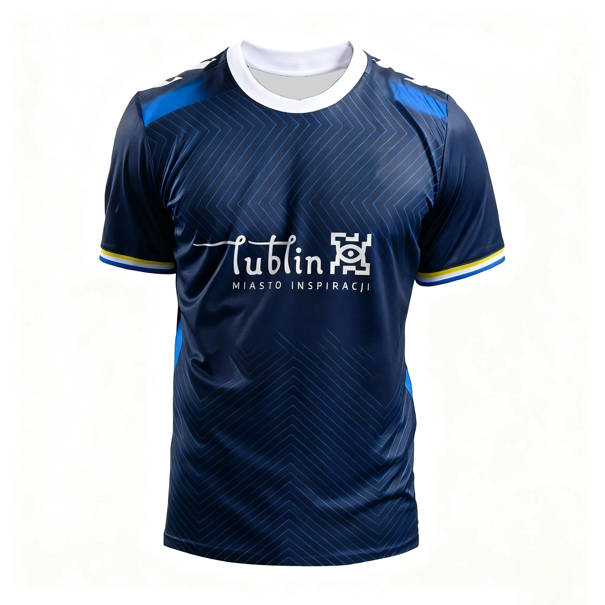 

26, новая мужская футбольная майка для польского футбола, дышащая, быстросохнущая, футбольная рубашка Lublin с двигателем, спортивная рубашка для фитнеса на открытом воздухе