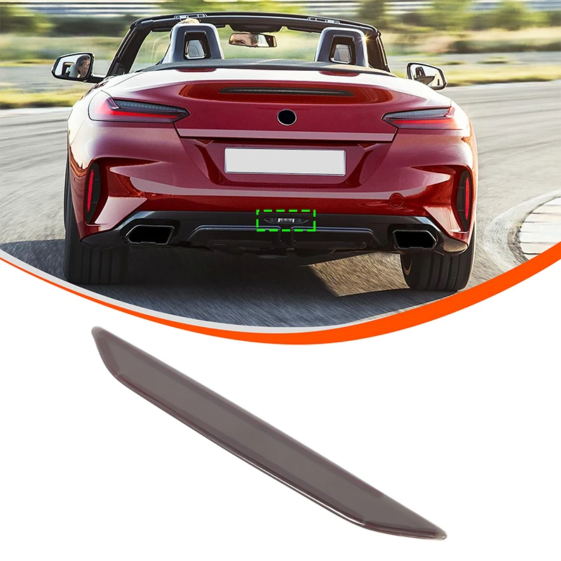 

For BMW Z4 2019-2025+ ABS Black Car styling Car rear bumper brake light cover Car external protection accessories 1Pcs