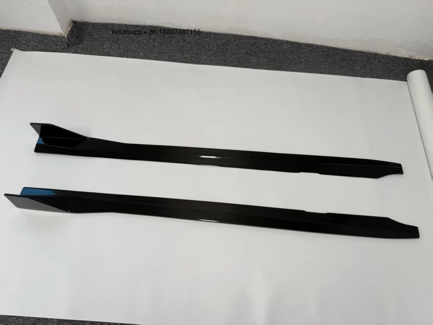 

High Quality G87 M2 AD Style Car Outdoor Side Skirt Suitable for M2 G87 Dry Carbon Fiber Extended Side Skirt