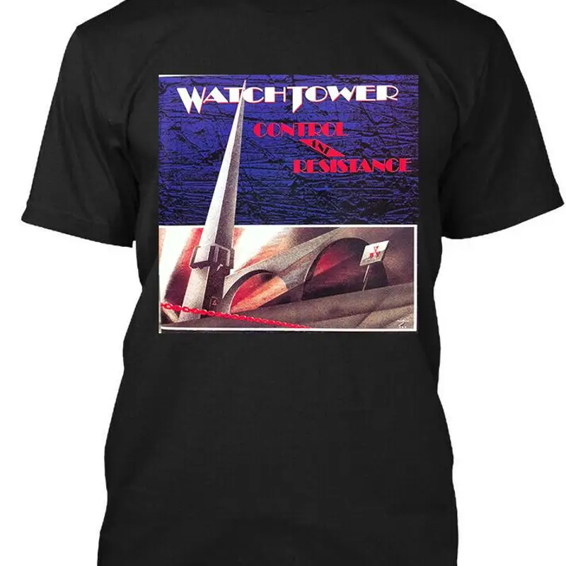 

New POPULAR Watchtower Control and Resistance American T Shirt S 4XL