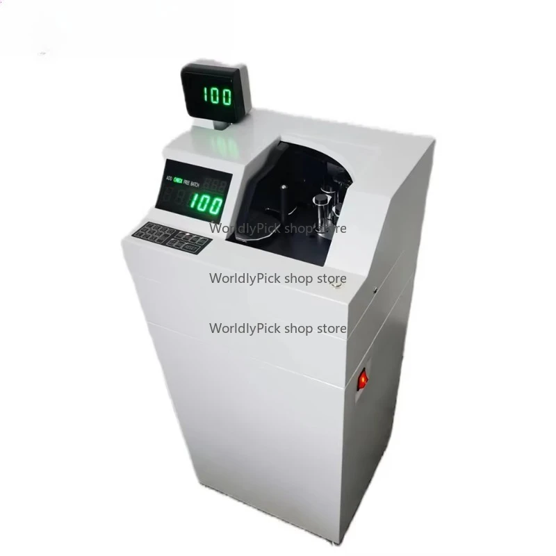 High-Speed UV Detector Banknote Counter Front Loading Money Note Sorting Vacuum System with Copy Detector Feature