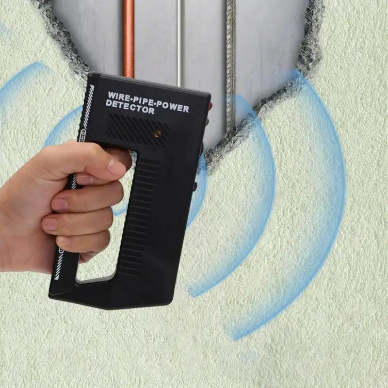 WPP123 Wall Scanner Metal Detector Multifunction Wall Scanner AC Wire Detection Tool High Sensitivity Pipe Detector High Sensiti