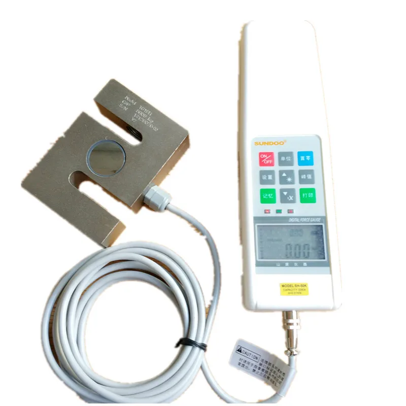 

Instrument Digital push-pull dynamometer SH-10K 10000N Digital display dynamometer, thrust meter