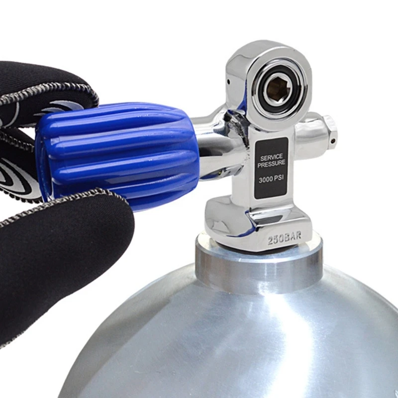 Scubas Diving Tanks Cylinder Valves Handwheel Knob Pressure Reducing Valves Switches Knob Replacement Maintenance K1YF