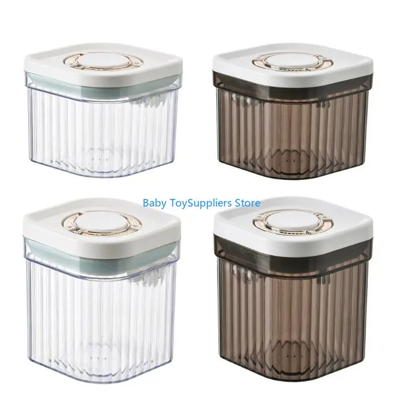 

R1WF Convenient Milk Powder Can Milk Powder Box for Baby Cereal Travel Storage