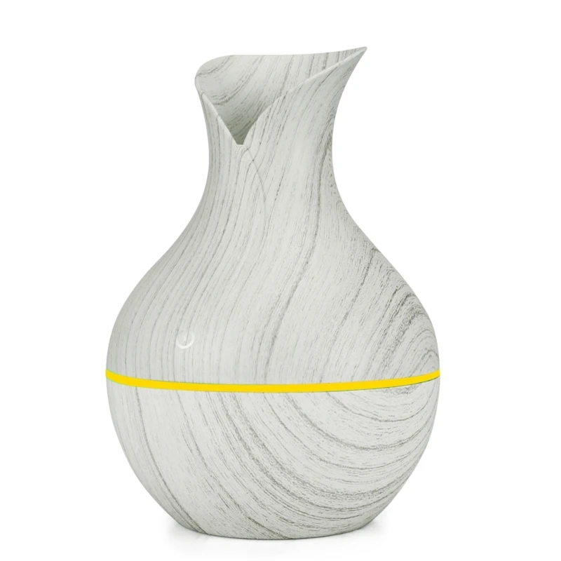 Мини-увлажнитель с деревянным зерном, очистка воздуха, диффузор для ароматерапии, ультразвуковой диффузор эфирного масла со