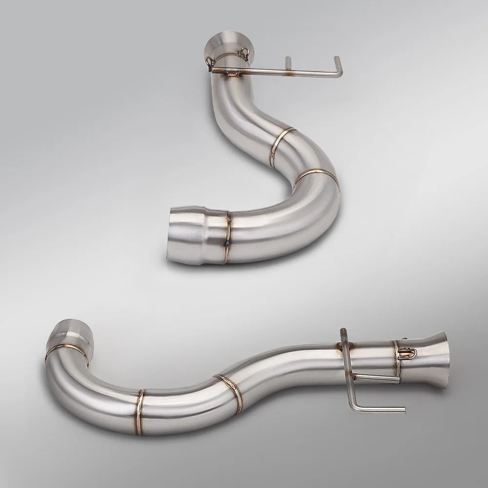 Motorcycle Exhaust Modifide Middle Link Pipe Slip On For Can-Am Spyder F3  2015 - 2025 Can-Am Spyder RT 2011 - 2023 Years