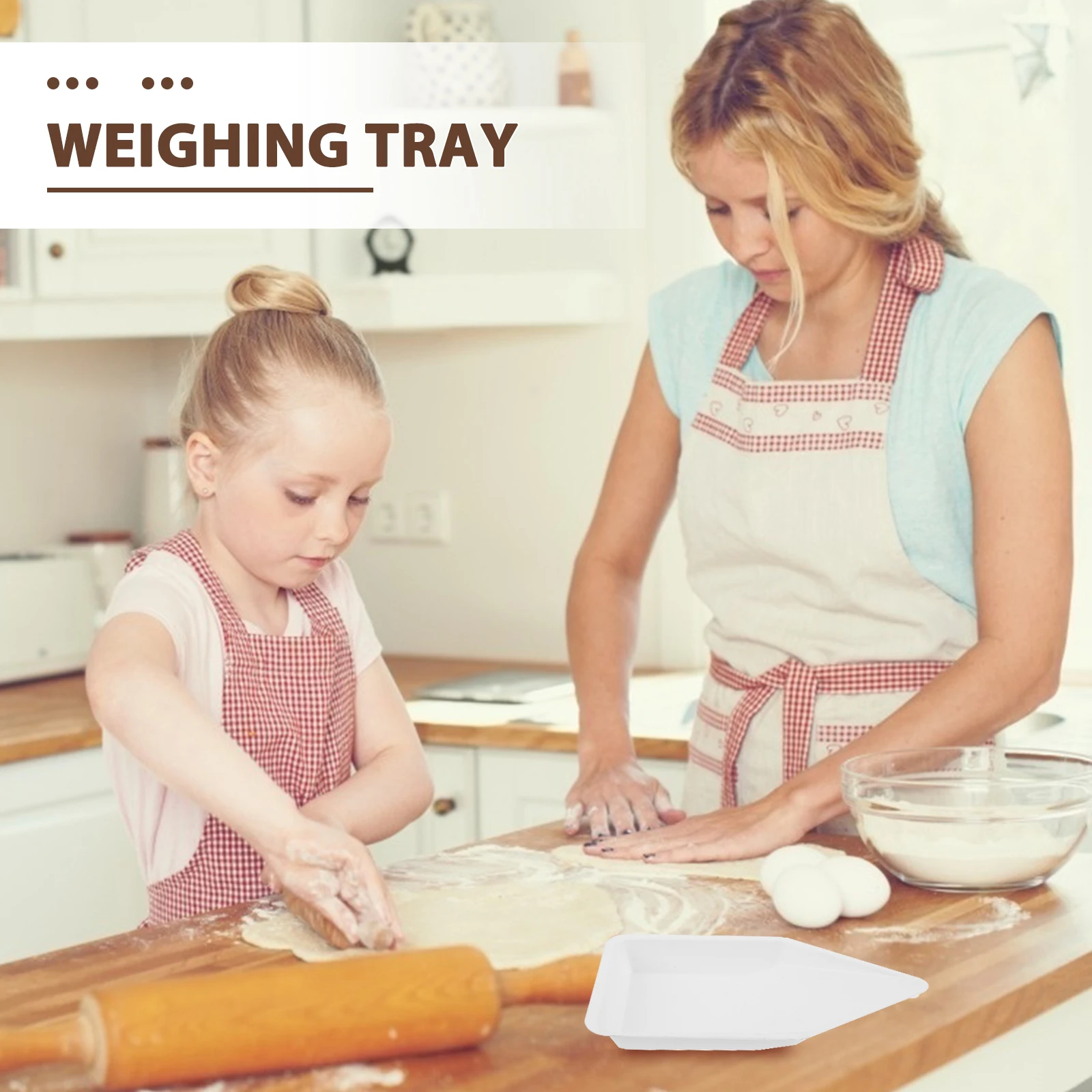 

10 Pcs Weighing Boat Disposable Tray Measuring Liquids Solids Powders Anti Static Non Stick Teaching Equipment