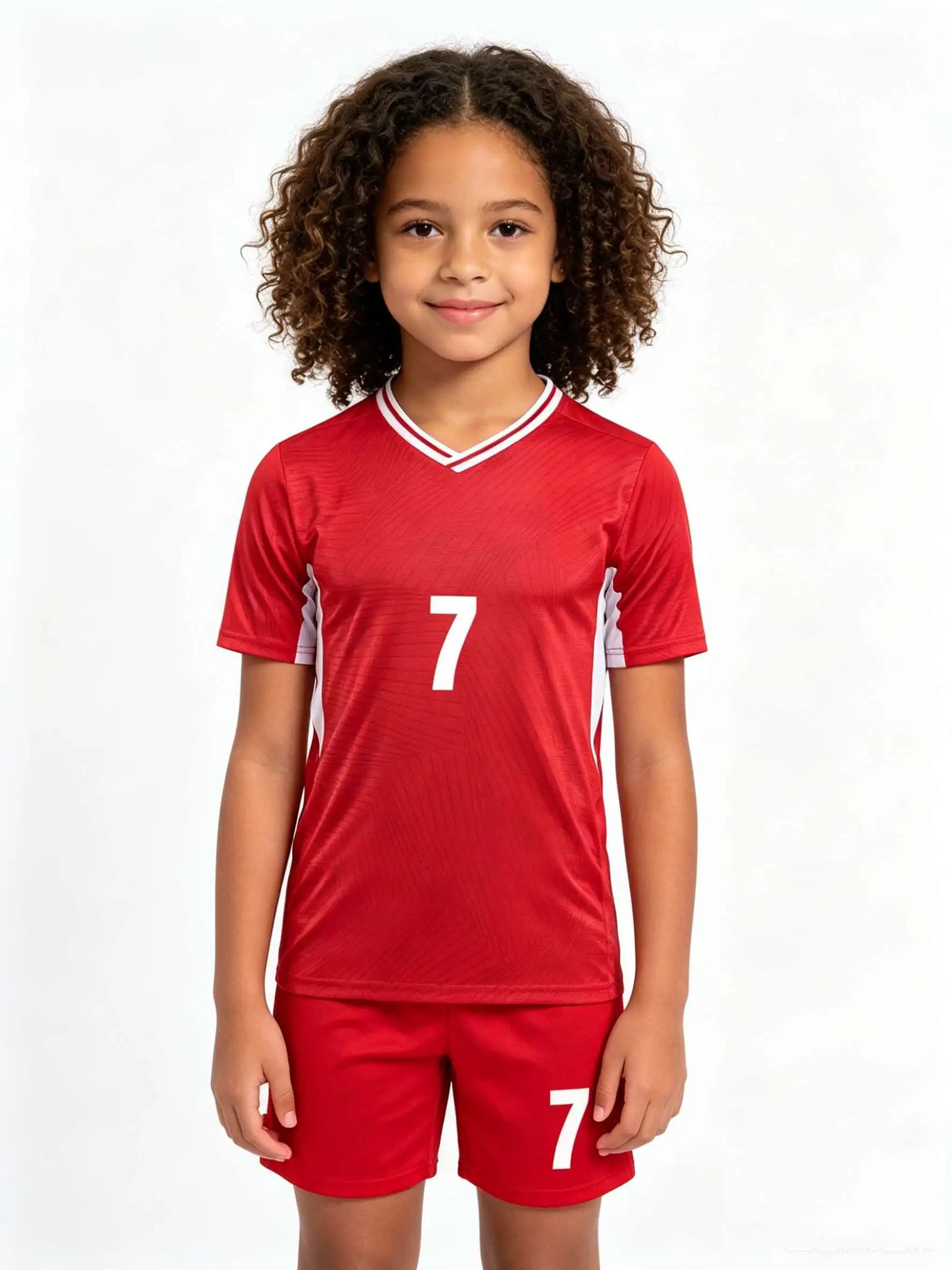 26/27 Unisex Blank Soccer Jersey Set, Kids & Adults Training Uniforms for School Sports, Running & Team Events7112