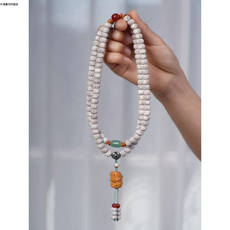 Moon Bodhi Seed 108-Bead Necklace, Couple , Women'S, Collectible Bracelet