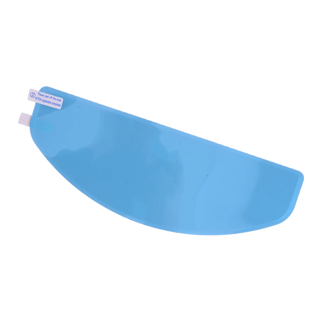 25x9 ซม.หมวกกันน็อครถจักรยานยนต์เลนส์ป้องกันฝนฟิล์มโล่กันฝนสติกเกอร์แพทช์