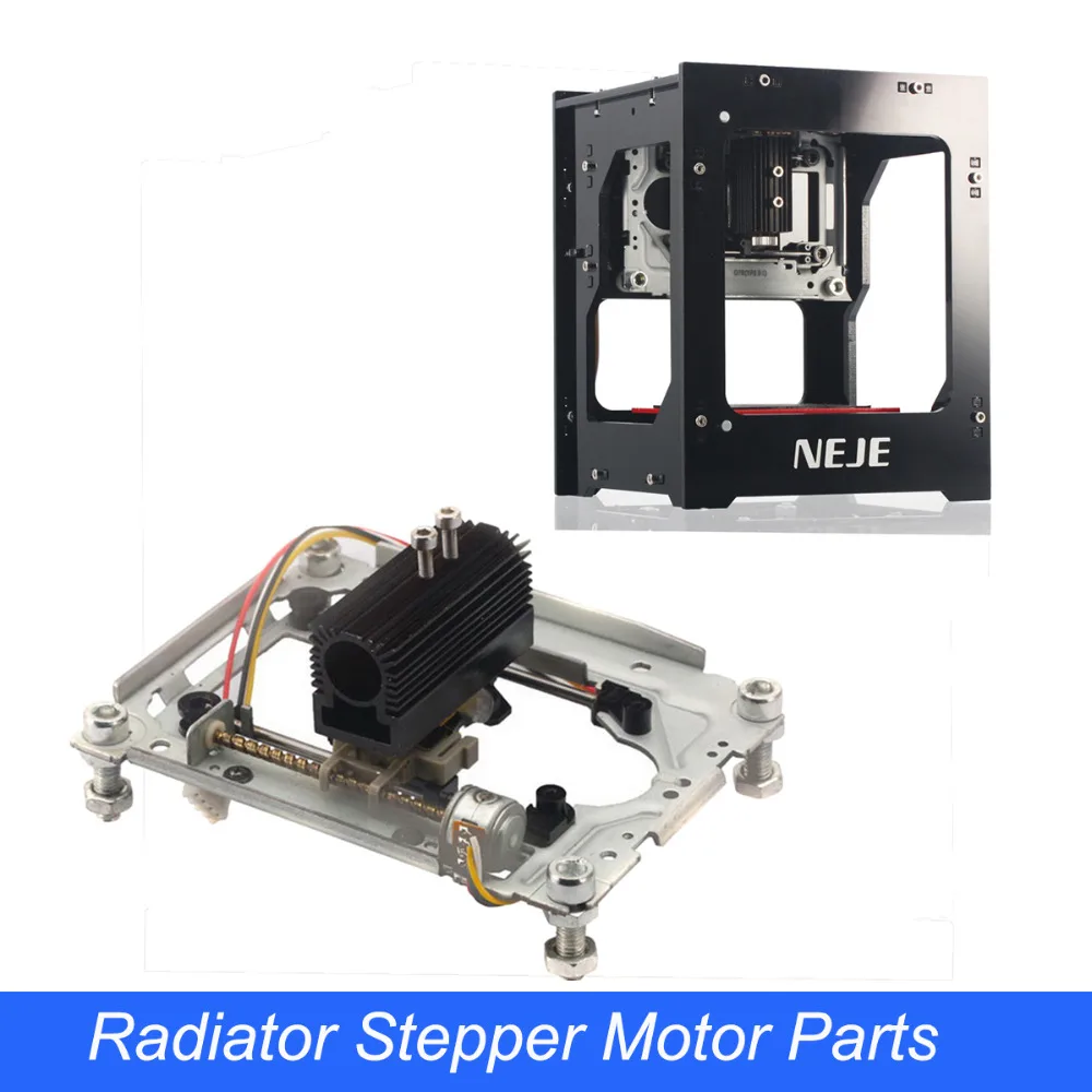 Parti del motore passo-passo del radiatore a 4 Pin NEJE DK-8-KZ/DK-BL per macchina per incisione Laser