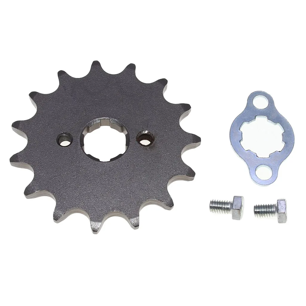 520-15T 20MM Sprocket For 150/200/250/300cc ATV Quad Sunl/Taotao/Eagle/Loncin Go kart Razor Dirt  armada