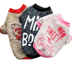 Winter Pet Clothes Pink Black Warm Dog Hoodies Pullover Coat For Small Medium Dogs Chihuahua Poodle Puppy Sweatshirt Apparels XS