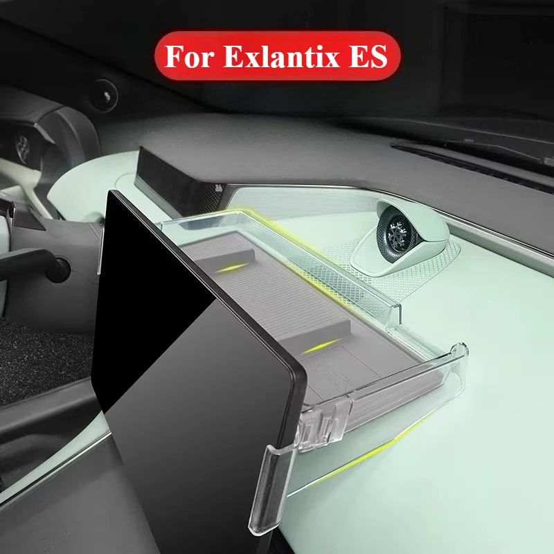 For Exlantix ES Dashboard Central Control Screen Behind-the-scenes Storage Box Modified Non-slip Decorative Accessories Supplies