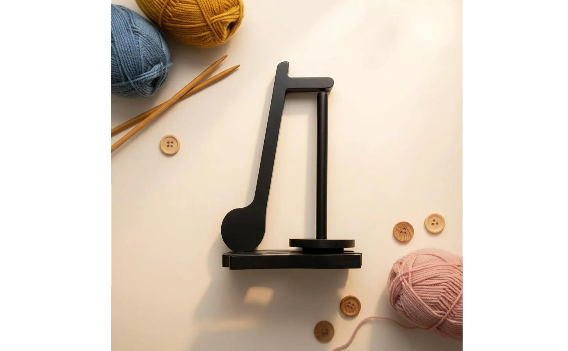 Wooden Yarn Holder 360° Rotation Rotating Yarn Spindle Sewing and Knitting Accessory Easy Assembly for Crocheters, Craft Room Wooden Yarn Holder 360° Rotation Rotating Yarn Spindle Sewing and Knitting Accessory Easy Assembly for Crocheters, Craft Room