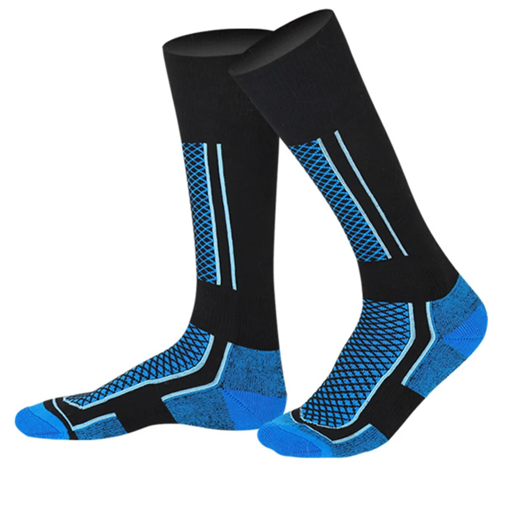 Men Women Kids Ski Socks Knee-high Warm Socks Outdoor Sports Performance Socks for Skiing Hiking Snowboarding