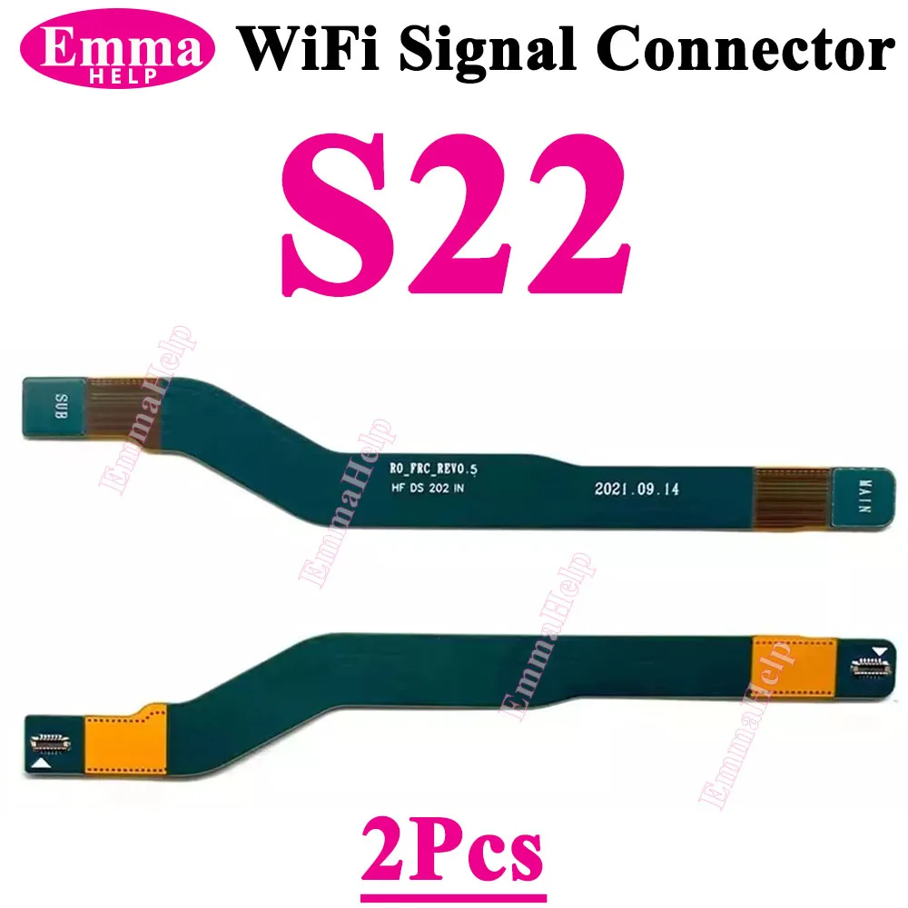 2Pcs Wi-Fi Signal Antenna Main Board Connector Motherboard Flex Cable For Samsung S20 S21 S22 S23 S24 Plus Ultra G988 S906 G981 image 5