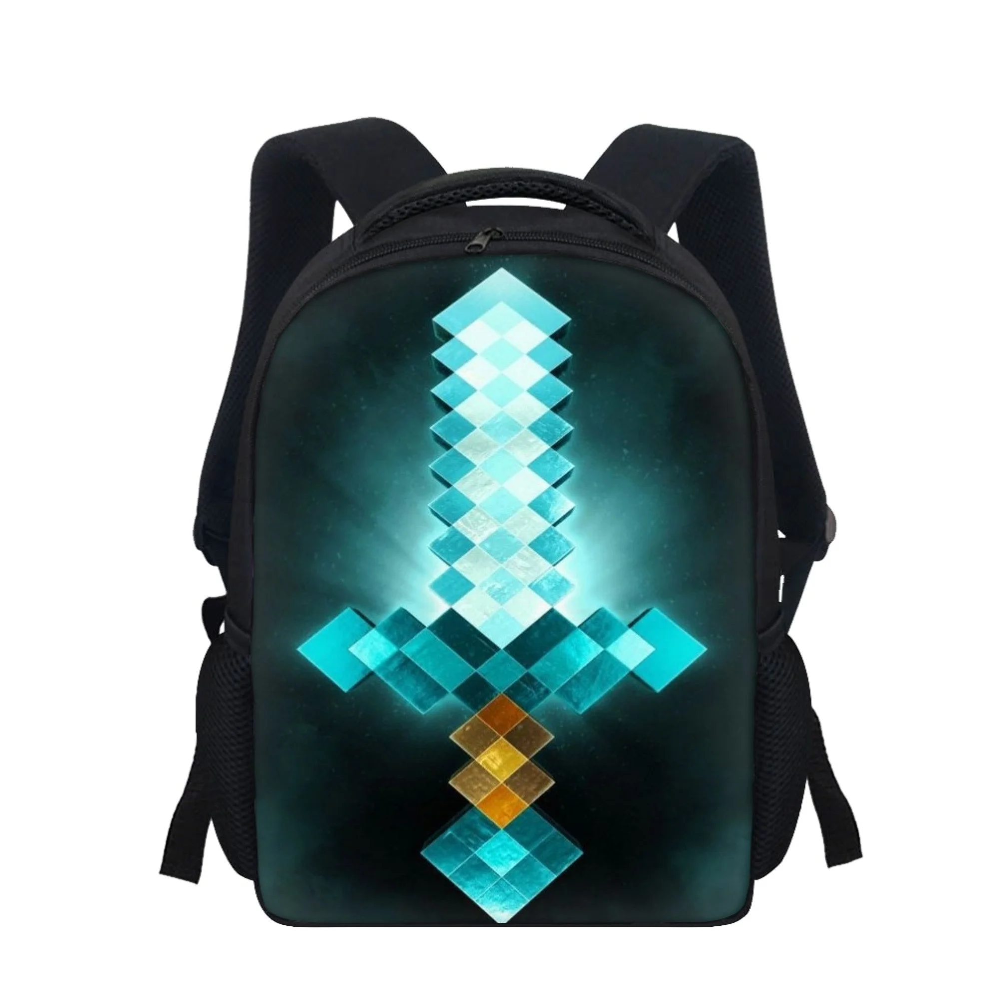 Meninos e meninas pixel jogo fãs personalizado mochila da criança mochila feriado surpresa presente mochila de volta às aulas temporada