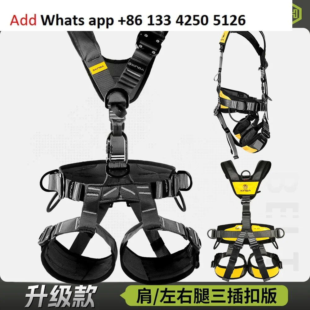 Xinda Five Point Seat Belt XD9585- Lightweight Equipment for High Altitude Operation Mountaineering and Climbing Protection