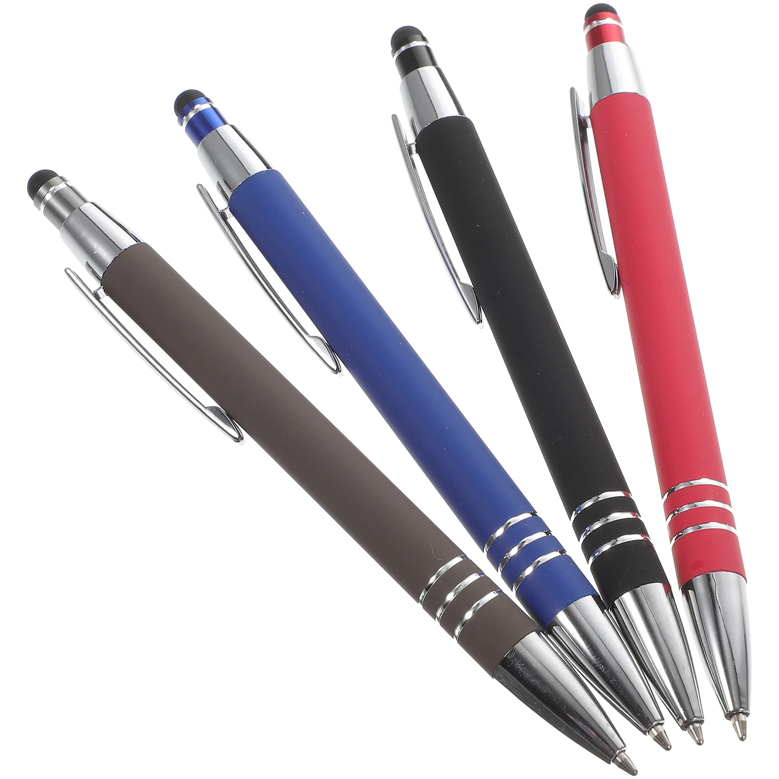 4 Pcs Ballpoint Pens Fine Peninteresting Writing Portable Fun Ink Color Refills