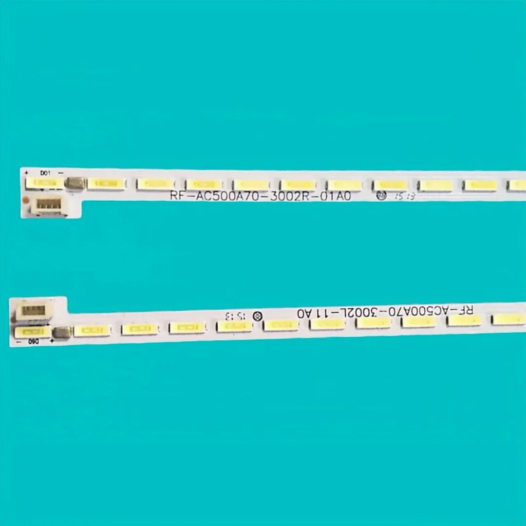 

1 пара x 32-дюймовая светодиодная подсветка для телевизора 50Q1F RF-AC500A70-3002R-01/3002L-01 547 мм 60 светодиодов