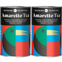 Amaretto Hibiscus leaf fruit tea 2 pc