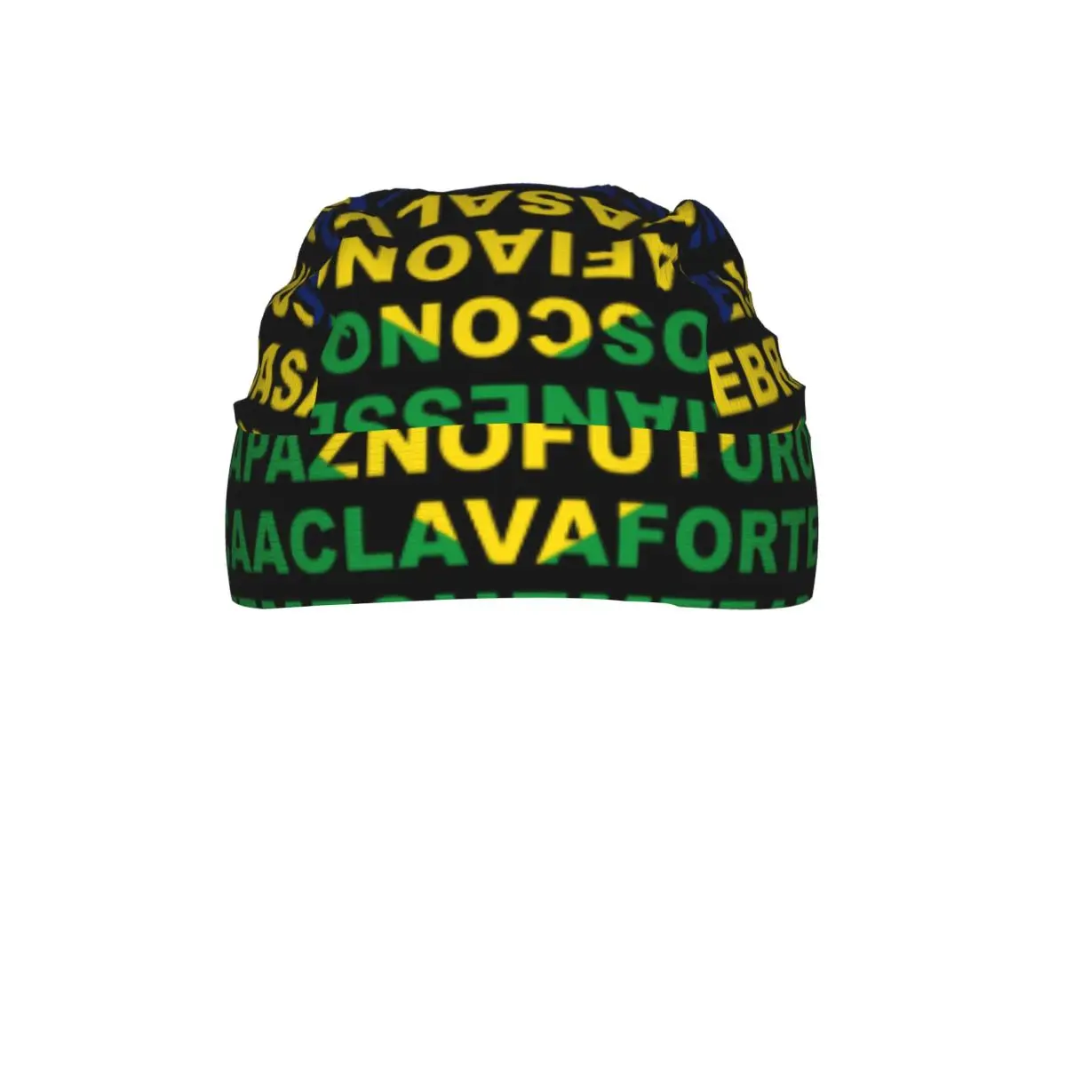 Cycling Breathable Cycling Headwear Brazil Flag Quick-Dry Bicycle Scarf Cap