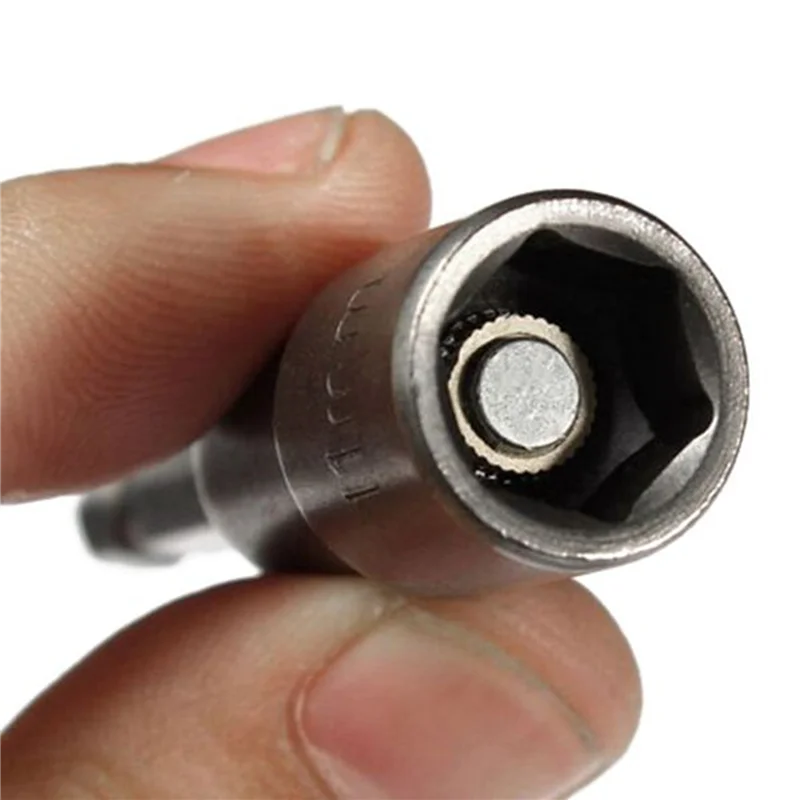 

【Today-Only!】24Pcs 1/4 Inch Hex Magnetic Nut Driver Socket Set Metric Impact Drill Bits 6 To 13Mm Adapter
