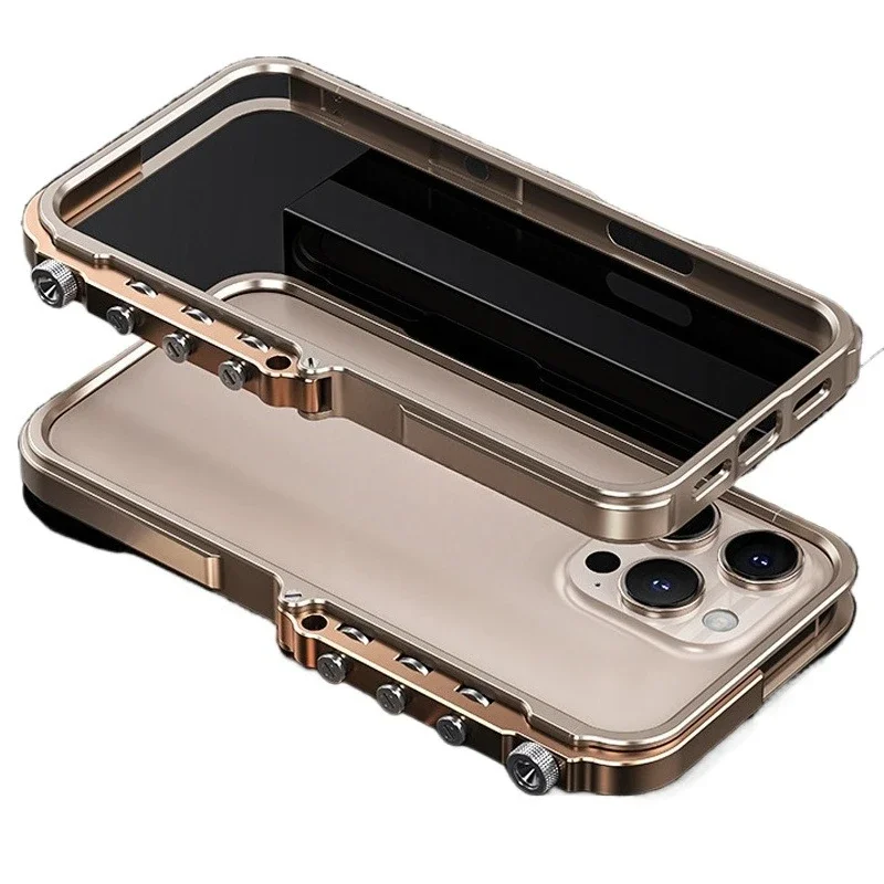 Mobile phone case is suitable for Apple 16promax multi-function removable protective case.