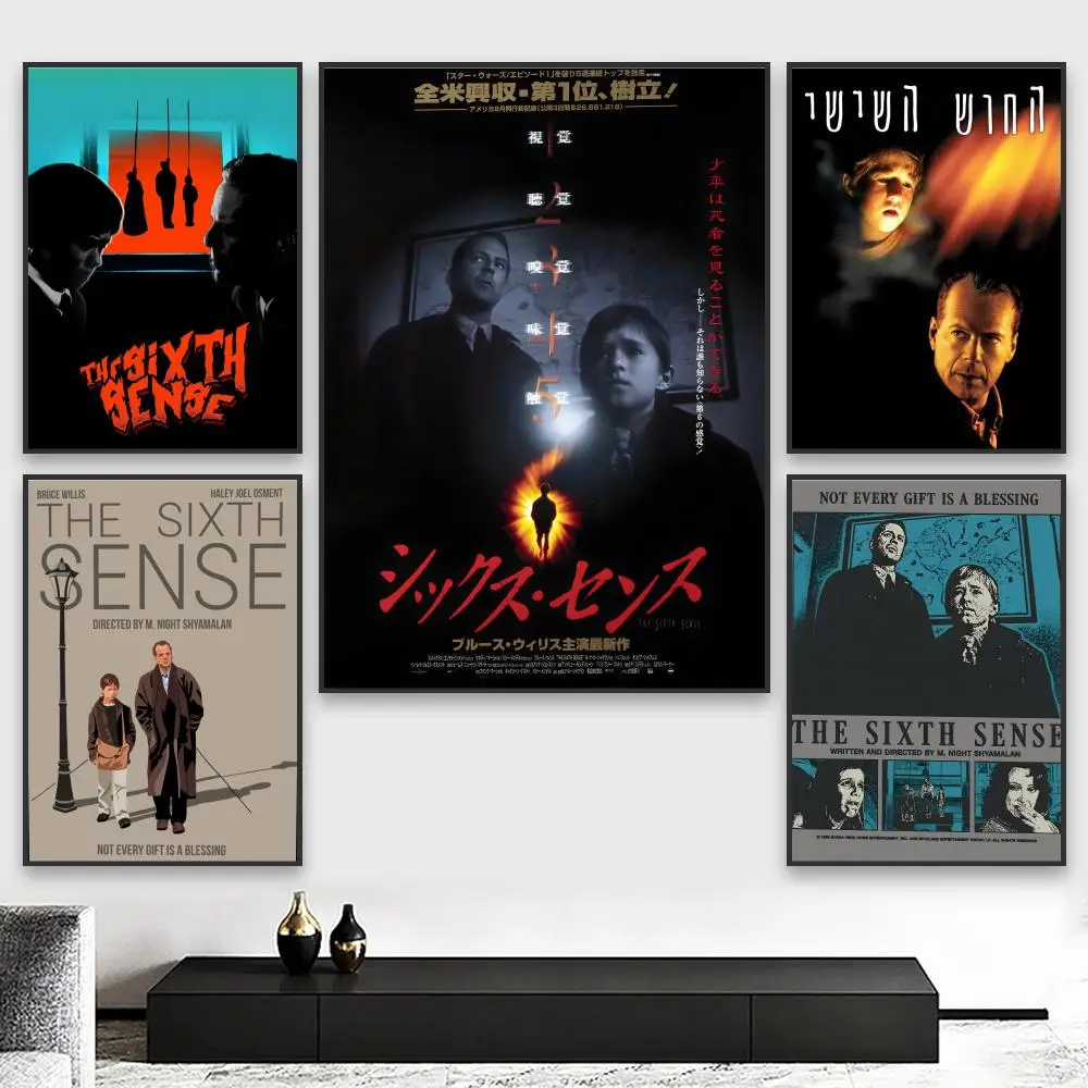 ملصق Suspense TV The S-Sixth Sense ملصق مثالي فني ذاتي اللصق مصمم لمساحات مكتب الطعام المنزلية المتينة #2