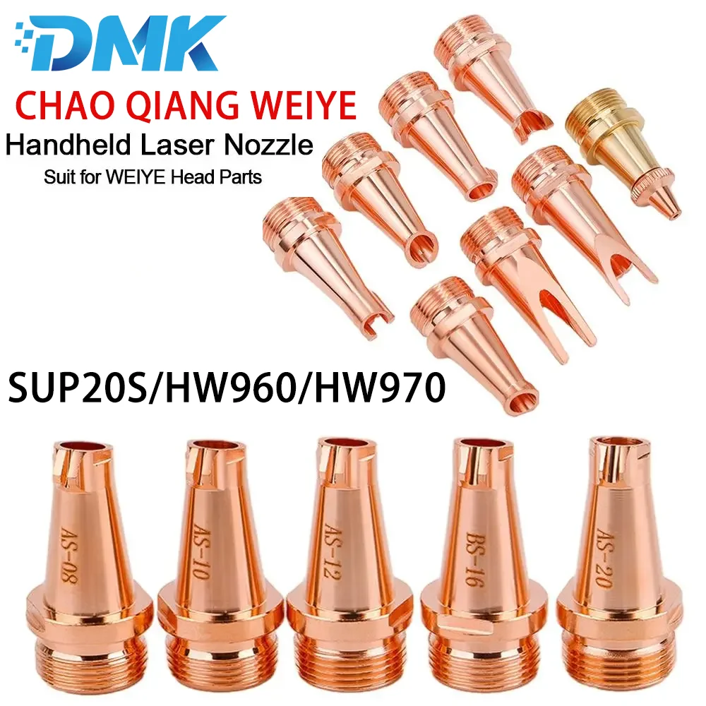 Chaoqiang Weiye Fibra Laser Bico de Soldagem Raytools Cabeça de Mão Sup20s Hw960 Hw970 Bw101-gs Xinghong