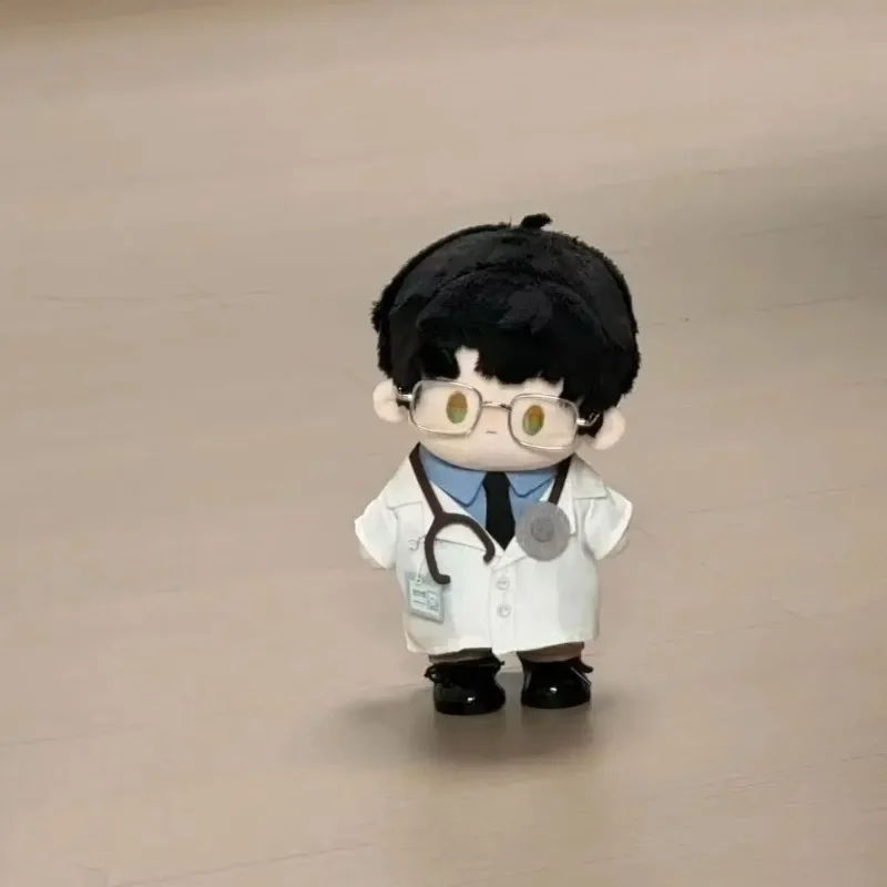 Love and Deepspace Zayne 20 cm poupée en coton manteau blanc vêtements médecin uniforme chirurgical pantalons hauts chaussures accessoires pour poupées idole