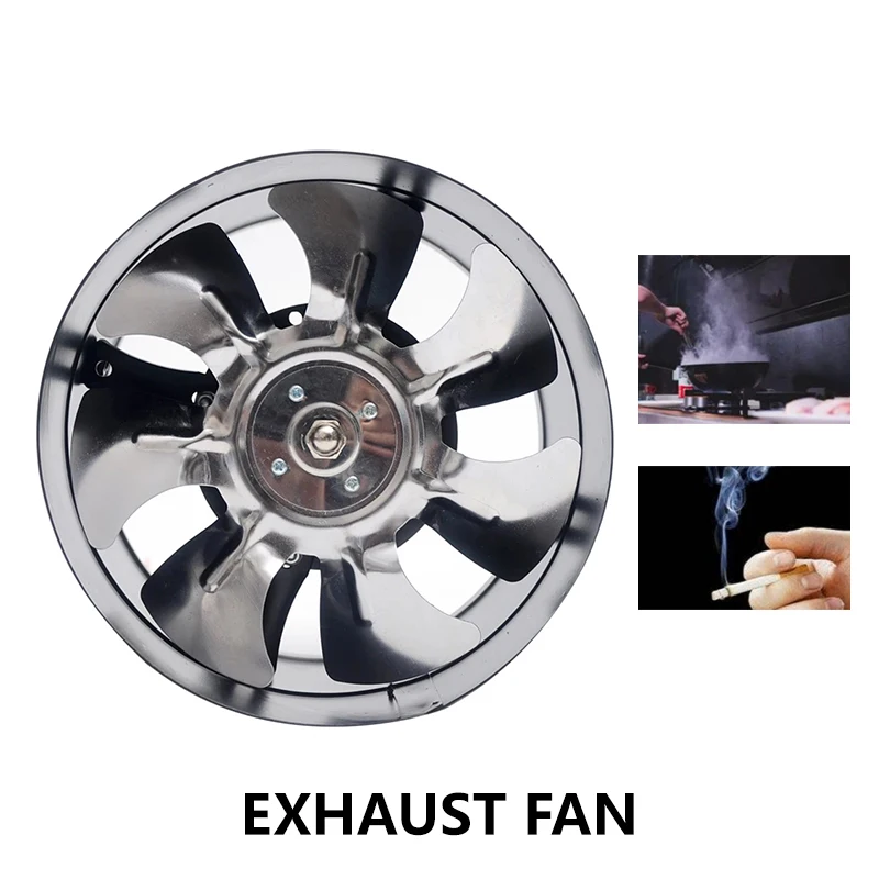 Supercharged exhaust fan 200mm pipe exhaust fan ventilation fan toilet 8 inch exhaust fan exhaust fan kitchen powerful